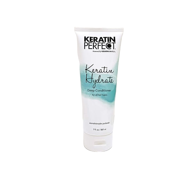 Balsam Keratin Perfect Hydrate Deep pentru toate tipurile de par, alb, 200 ml [5]