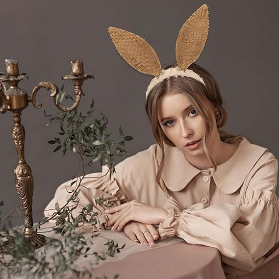 bentita-urechi-iepuras-in-vintage-maro [7]