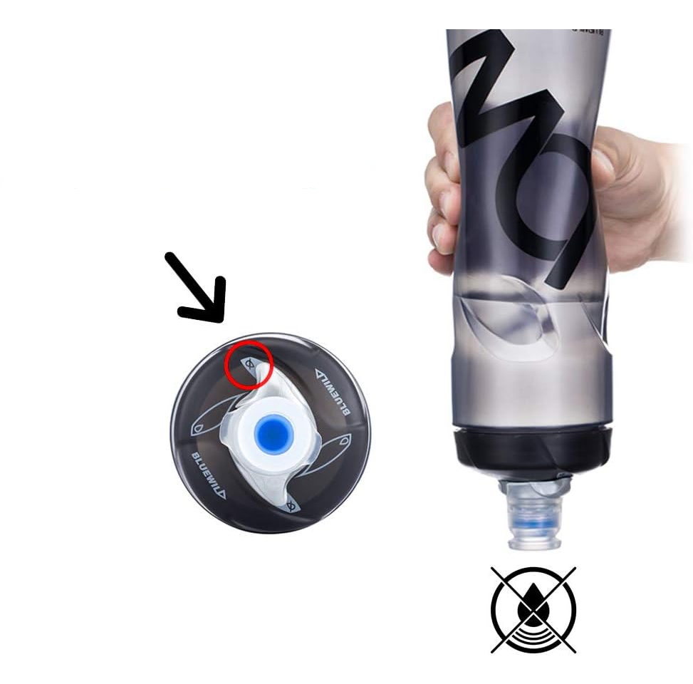 Bidon apă pentru bicicletă PFLege, 750 ml, fără BPA, anticurgere, ideal pentru ciclism, sală, exterior şi sport [3]