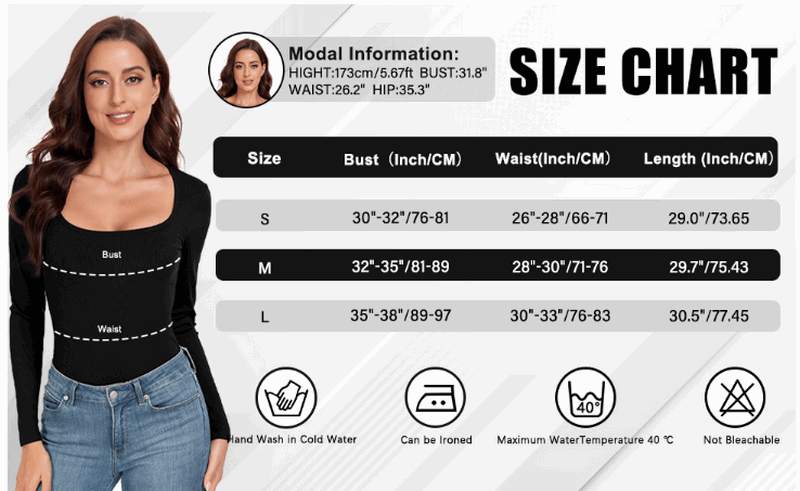 Body cu Mâneci Lungi pentru Femei, TownCat, Design Elegant și Confortabil, Material Premium, gri, marime M, MG0Z [5]