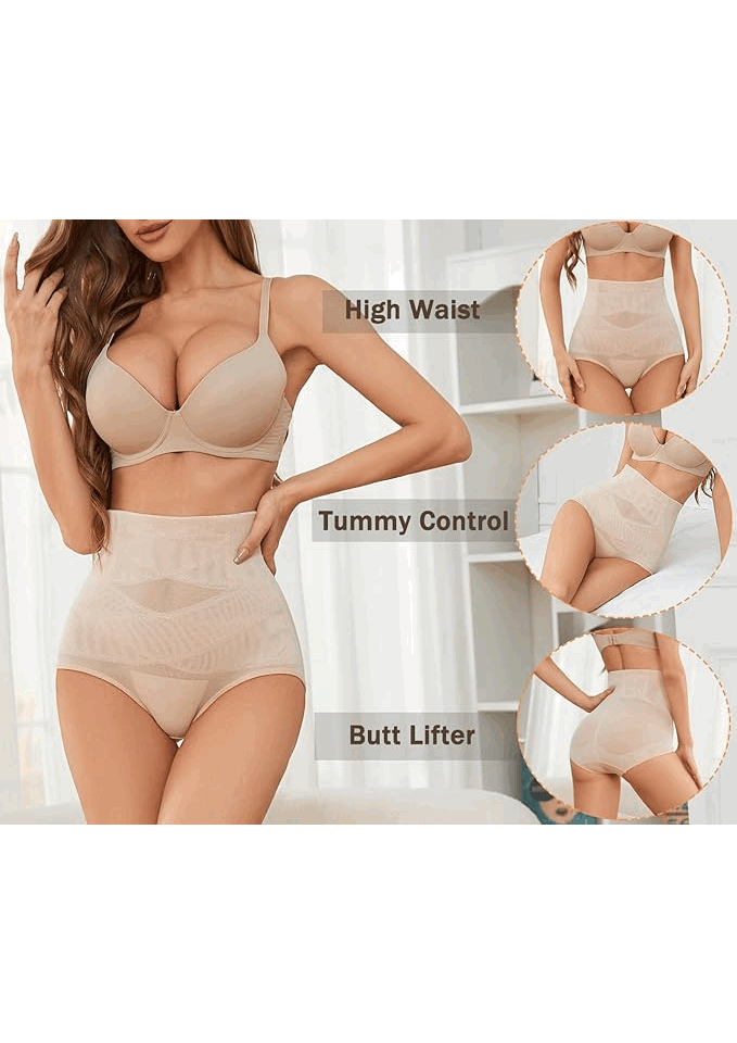 Body modelator pentru abdomen și talie,Weisangmi , Bej [3]