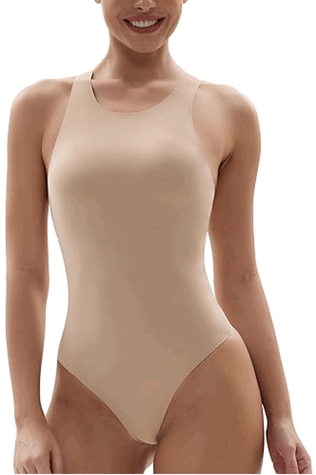 Body pentru femei, elegant și sexy,  RIOJOY, beige [2]