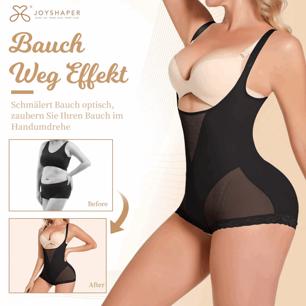 Body-ul modelator cu bretele subtiri fara cusatura, Joyshaper, negru, XL, 2UIDN [5]