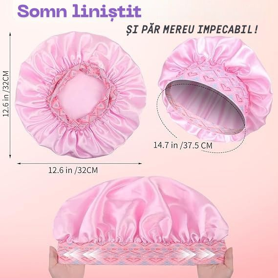 boneta-dormit-satin-set-2-bucati-elastice-cadou-negru-roz-coolon [6]