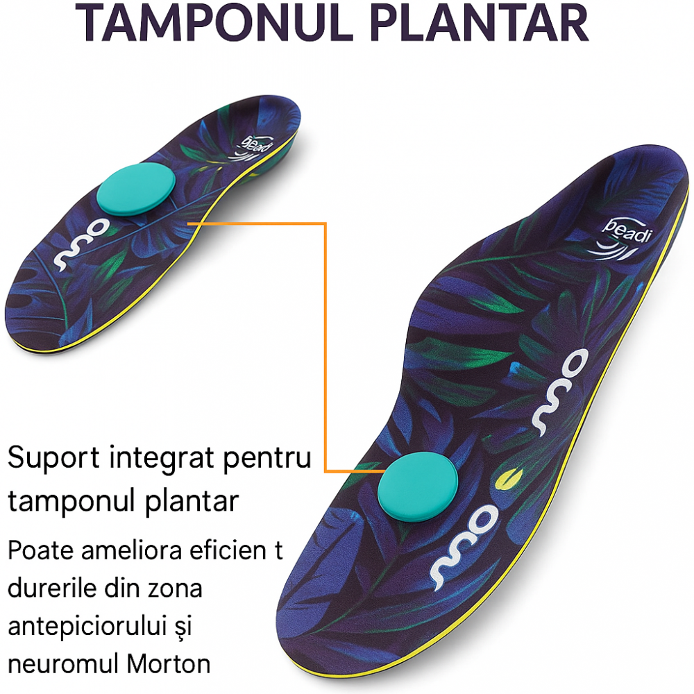 Branturi ortopedice, Dacat, pentru platfus si fasceita plantara, multicolore [2]