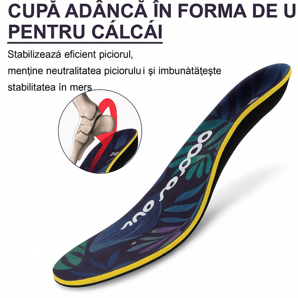 Branturi ortopedice, Dacat, pentru platfus si fasceita plantara, multicolore [4]
