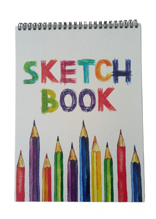 Caiet desen si schite A4 50 file 110 grame, multicolor [3]