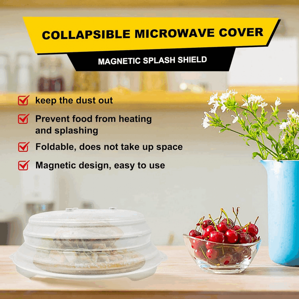 Capac magnetic pentru cuptor cu microunde, 30 x 9.5 cm [5]