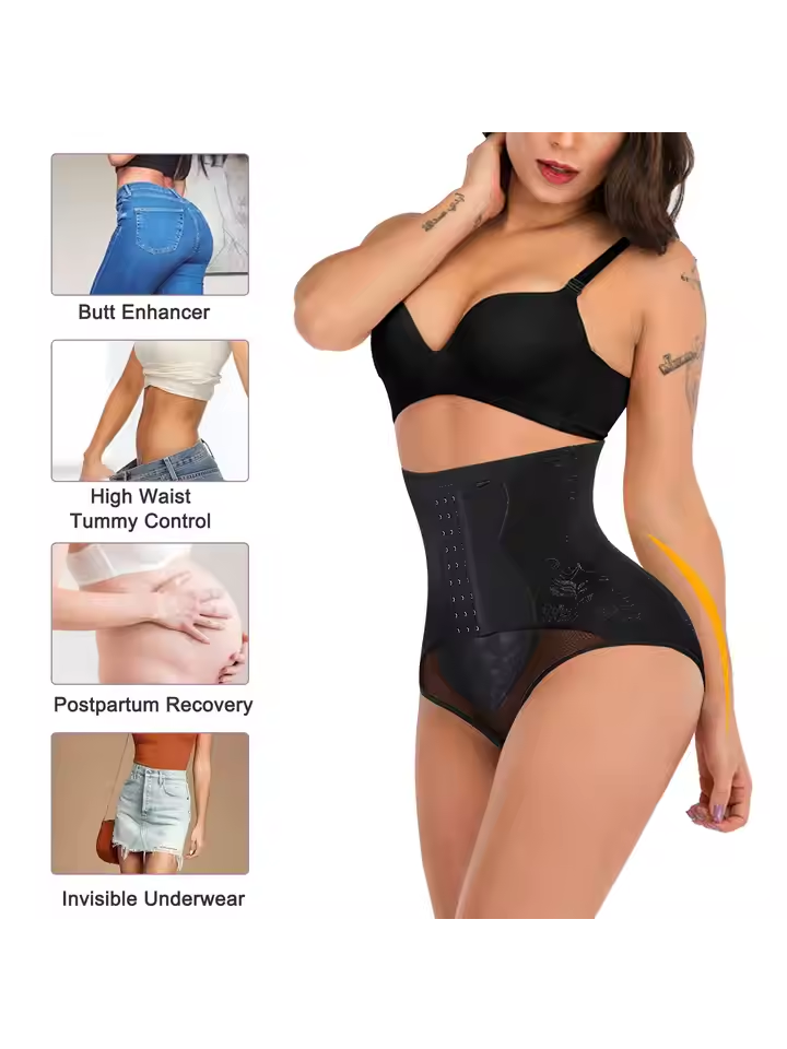 Chiloți Modelatori pentru Femei, culoare negru, marime 3XL, Gotoly [2]