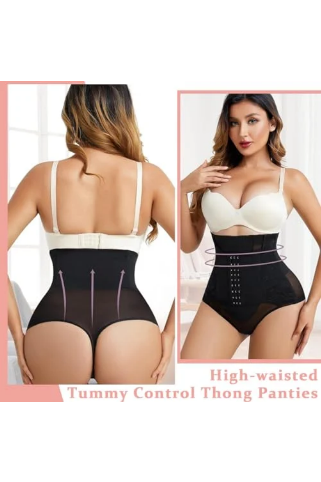 Chiloți Modelatori pentru Femei, culoare negru, marime 3XL, Gotoly [4]