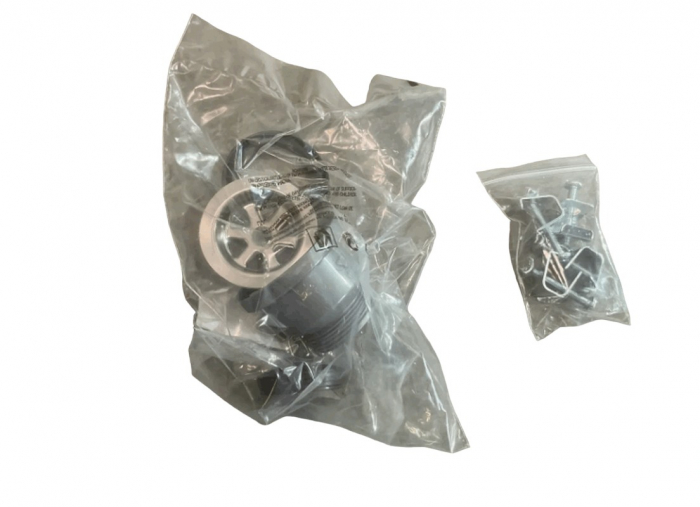 Chiuveta bucatarie Franke ROX 210 1 1/2, diametru 44 cm, adancime 17 cm, Oțel inoxidabil, cu cleme de prindere, ventil scurgere si dop cu lant [4]