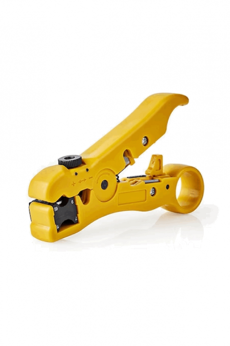 Cleste universal pentru dezizolat cablu coaxial, utp, telefon [3]