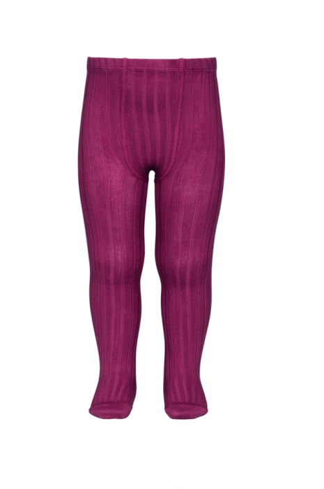 Colanti cu nervuri din bumbac Ysabel Mora pentru copii 56982, Violet, 18 luni [1]