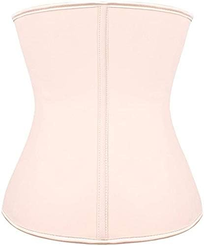 Corset Modelator ANGOOL TWINS FLAME, Bustier Latex pentru Talia Subțire și Abdomen Plat, culoare Nude, Mărimea 4XL [2]