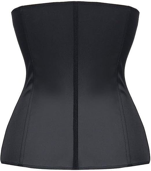 Corset Modelator ANGOOL TWINS FLAME, Waist Trainer din Latex pentru Talie Subțire, Negru, Mărimea 4XL, 91-97 cm [3]