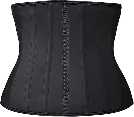 Corset Modelator ANGOOL TWINS FLAME, Waist Trainer pentru Talie Subțire, Negru [3]