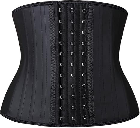 Corset Modelator ANGOOL TWINS FLAME, Waist Trainer pentru Talie Subțire, Negru [1]