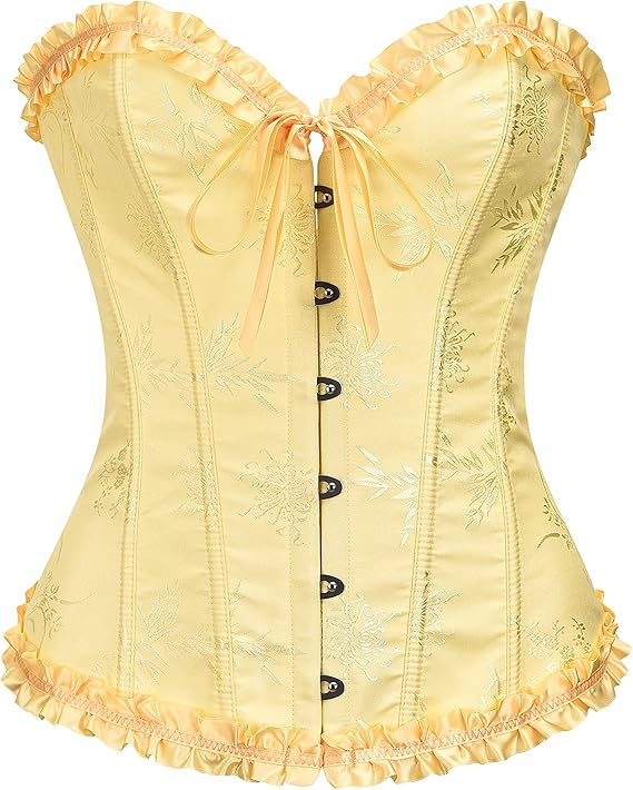 corset-dama-overbust-galben-siret-bustiera-modelatoare [2]