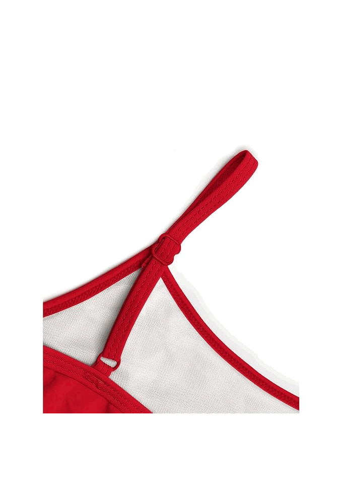 Costum de baie din două piese pentru fete, SHEKINI, imprimeu floral, marime 10-12 ani, XNMN [5]