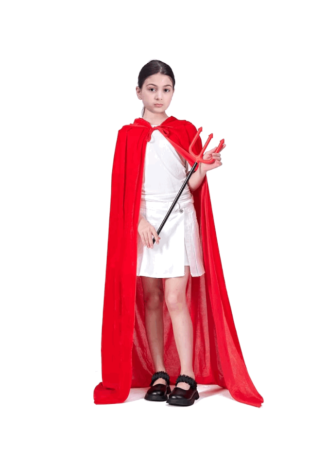Costum de dracusor pentru Halloween, ZUCOS, Rosu [2]
