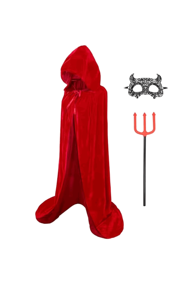 Costum de dracusor pentru Halloween, ZUCOS, Rosu [1]