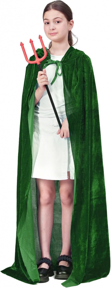 Costum de dracusor pentru Halloween, ZUCOS, verde, marime 100 cm [5]