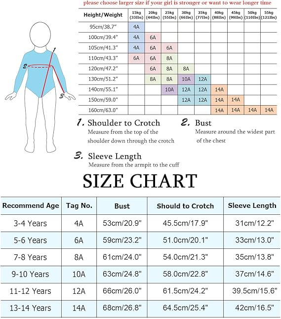 Costum de gimnastica ZNYUNE Leotard pentru Fete, Set Clasic de 3 Piese, Mărimea 6A, 5-6 ani, Rosu Vin, Material Elastic și Confortabil, H6S9 [8]