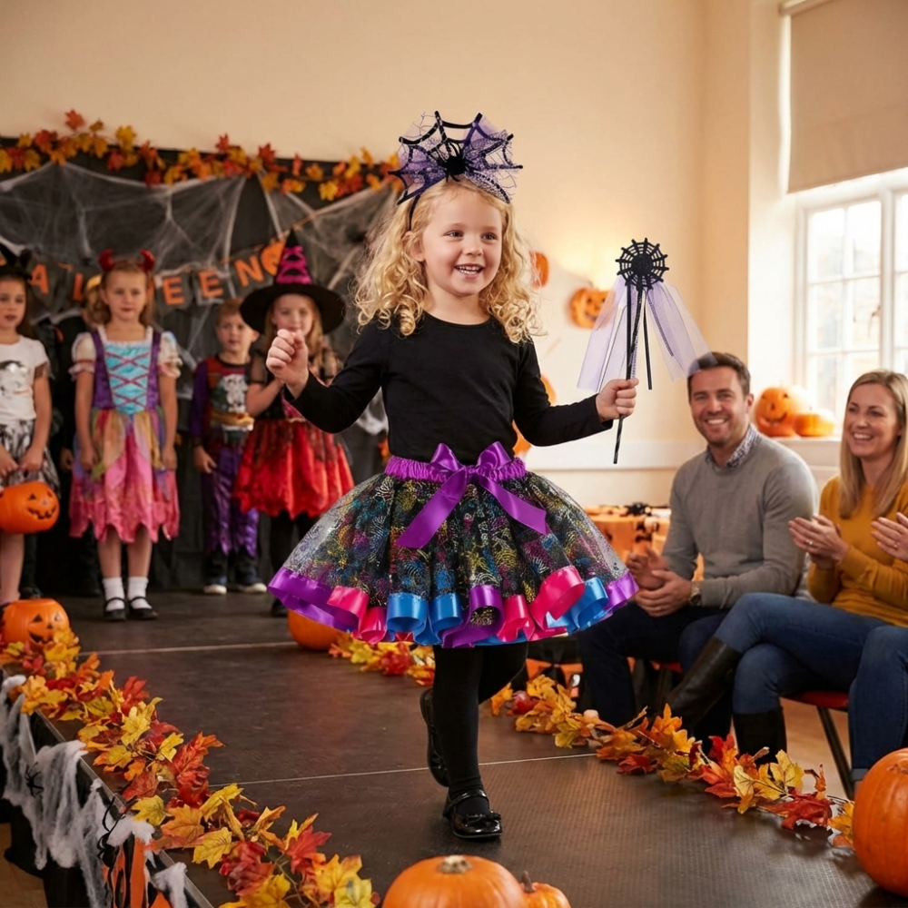 costum-halloween-fete-fusta-tutu-paianjen-set-3-piese [2]