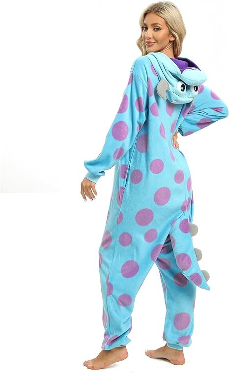 costum-kigurumi-sully-albastru-buline-mov [2]