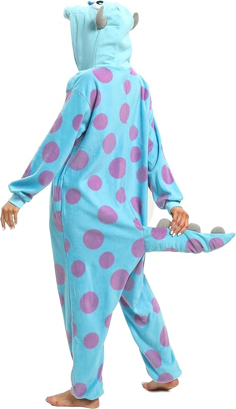 costum-kigurumi-sully-albastru-buline-mov [3]