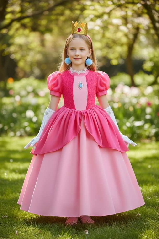 costum-printesa-peach-fete-rochie-roz-accesorii.jpg [2]