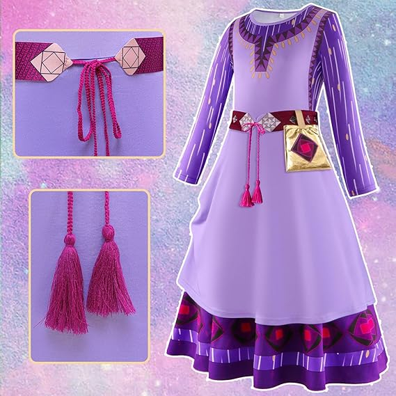 costum-wish-asha-printesa-fete-rochie-mov-accesorii [2]