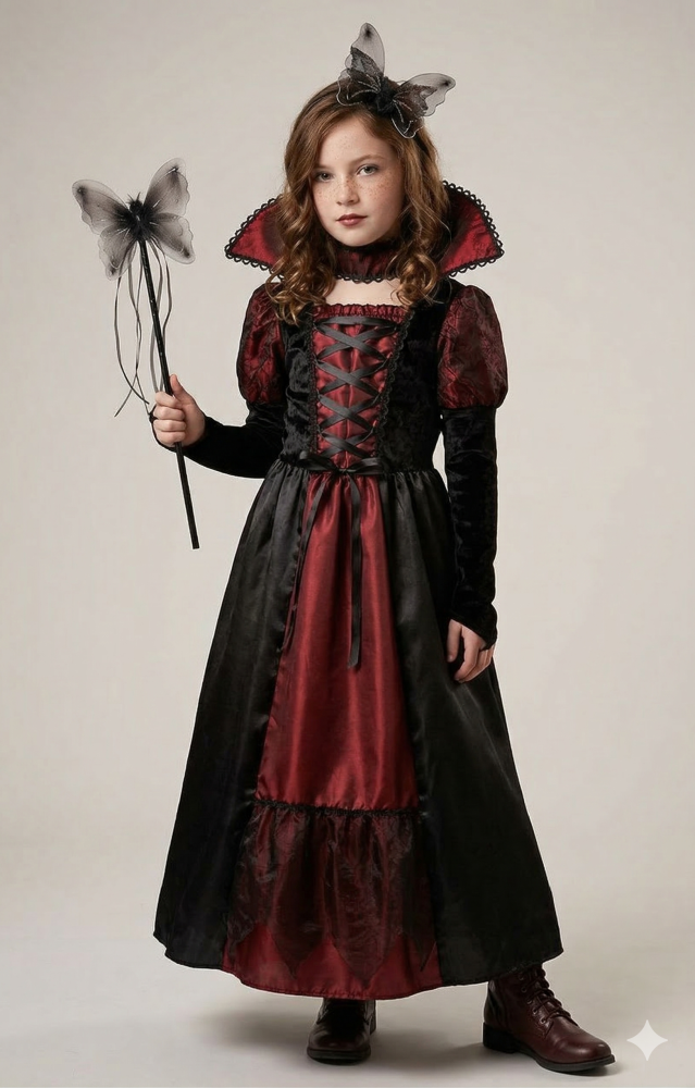 costum-vampir-fete-rochie-halloween-gotic [2]