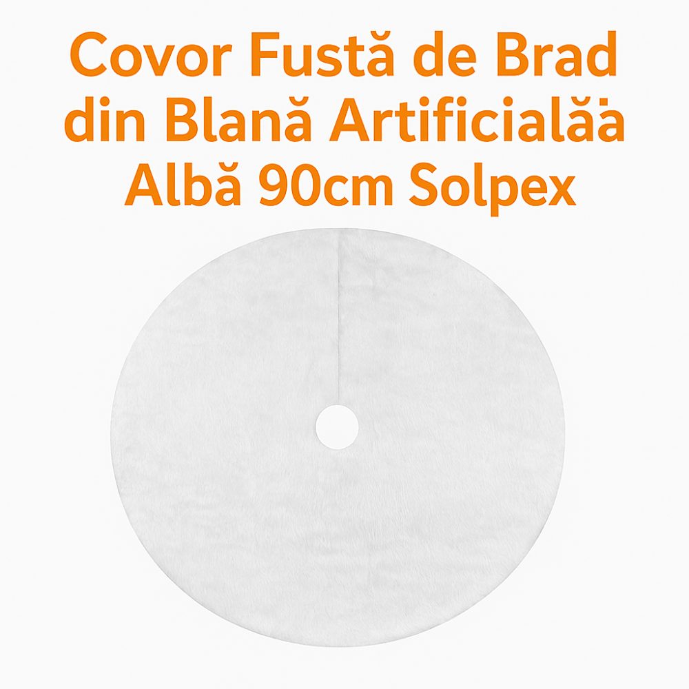 Covor-Fusta-Brad-Blana-Artificiala-Alba-90cm-Solpex [6]