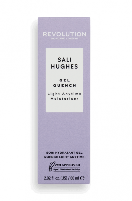 Crema gel hidratanta cu textura usoara Sali Hughes Gel Quench Light Anytime, Revolution Skincare, 60 ml [3]