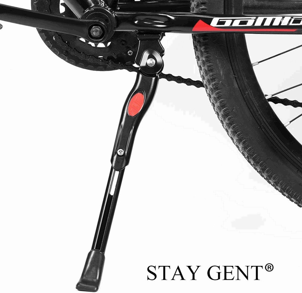 Cric bicicleta, reglabil, antiderapant, 30-34cm, pentru biciclete 22-28 inch, negru [4]