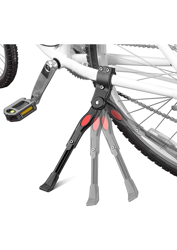 Cric Bicicletă Rainmae din Aluminiu Reglabil 34,5–40 cm, Compatibil cu Roți 20–29 Inch, Suport Lateral Antiderapant pentru MTB, Biciclete de Șosea, City Bike, E-Bike [4]