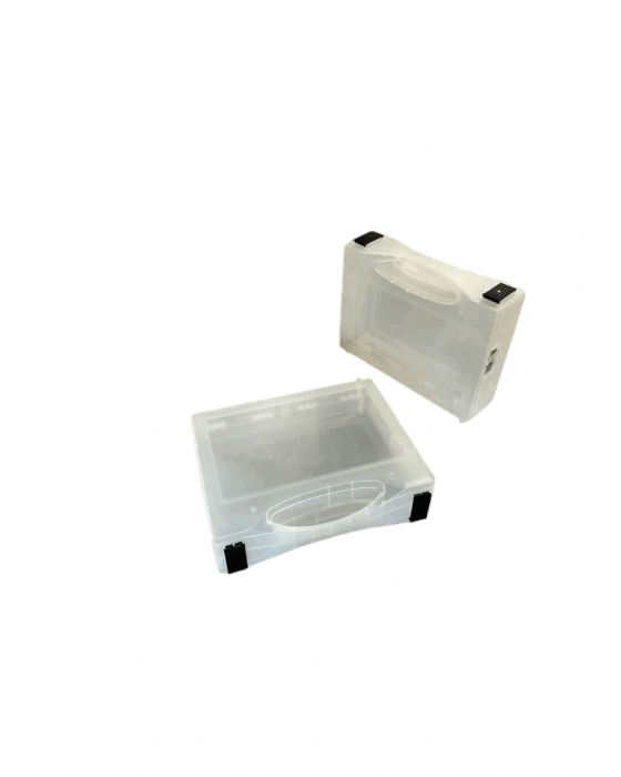 Cutie organizatoare din plastic, cu un compartiment, 35x26x9.5 cm [2]