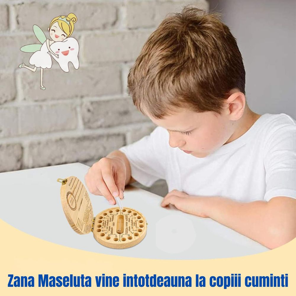Cutie dintisori lapte copii lemn – cutiuta amintire baieti si fete [4]