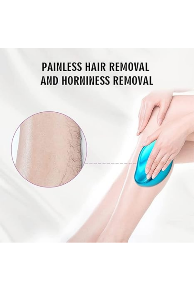 Dispozitiv de Epilare și Exfoliere, Fără Durere, Reutilizabil, culoare Aurie [2]