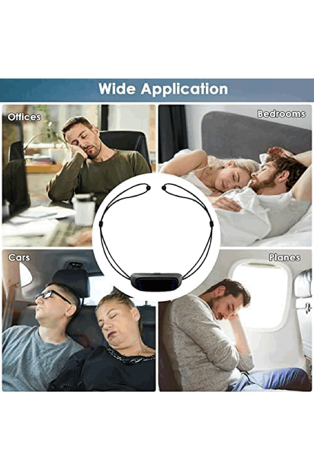 Dispozitiv Inteligent Anti-Sforait, Functie EMS, Cu Acumulator Reincarcabil, Slot USB, Identifica si Combate Automat Sforaitul, Dioche [3]