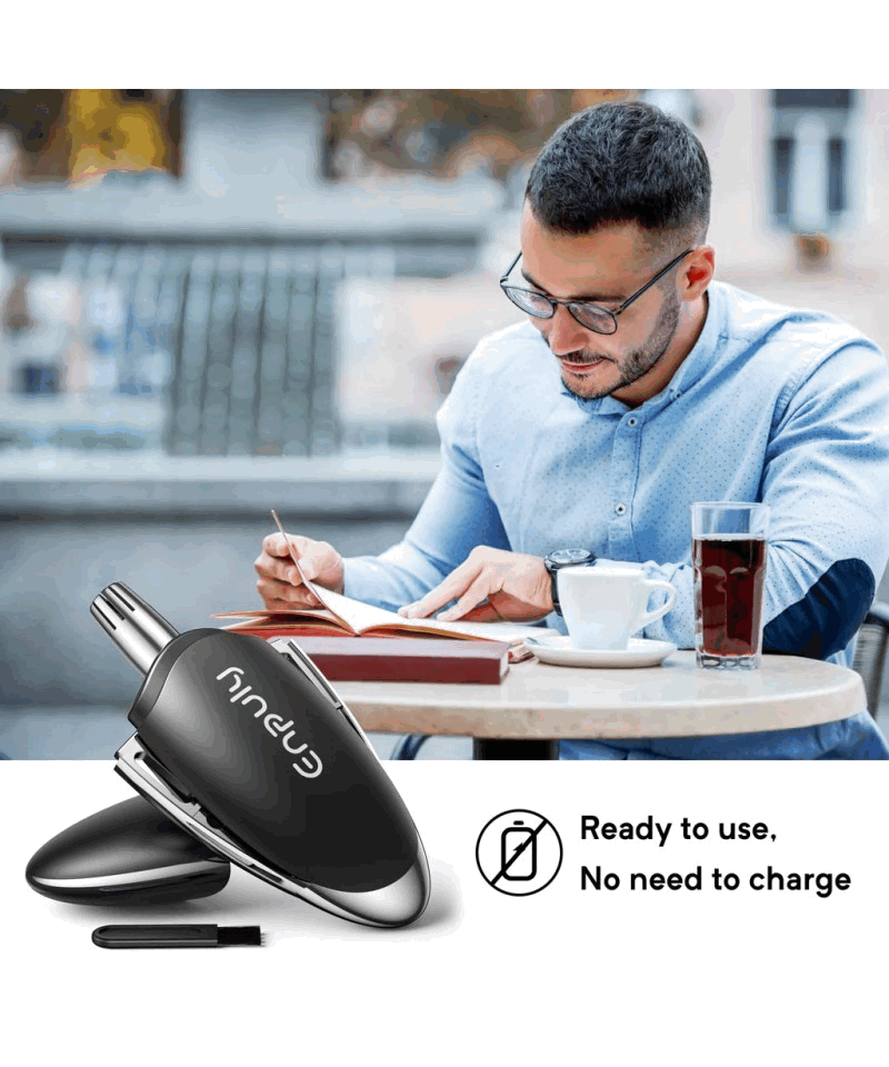 Dispozitiv Manual de Tuns Parul din Nas si Urechi, Otel Inoxidabil, ENPULY, negru, M2I7 [4]