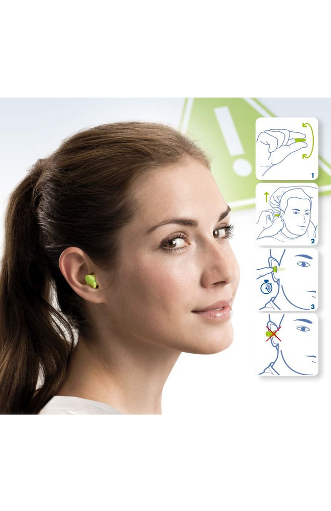 Dopuri de Urechi Moi, SNR 35 dB, 20 Perechi, Protecție Auditivă Eficientă, Design Ergonomic și Ambalaj Igienic [5]