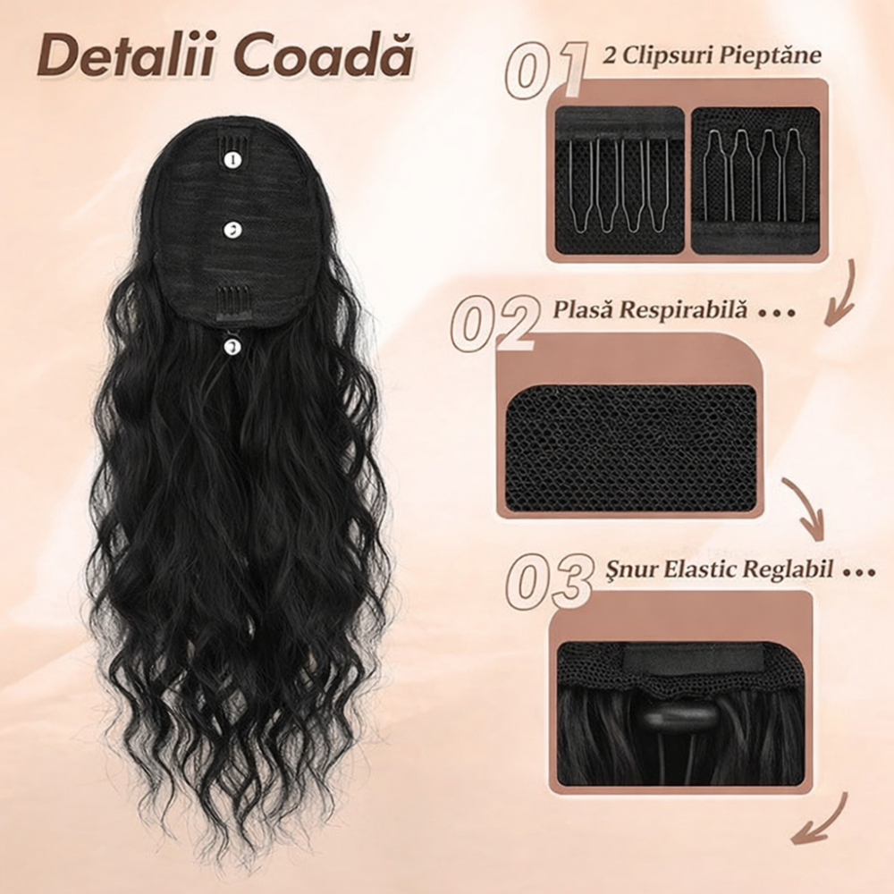 extensie-coada-de-cal-ondulata-45cm-snur-elastic-clame-pieptene [7]