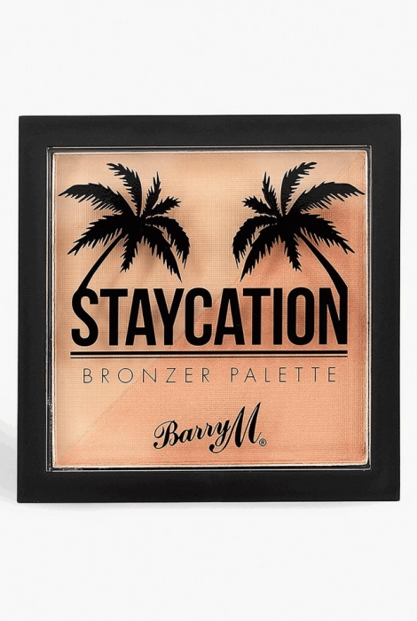 Fard de obraz in 2 tonuri, BARRY M STAYCATION BRONZER PALETTE, 11g [1]