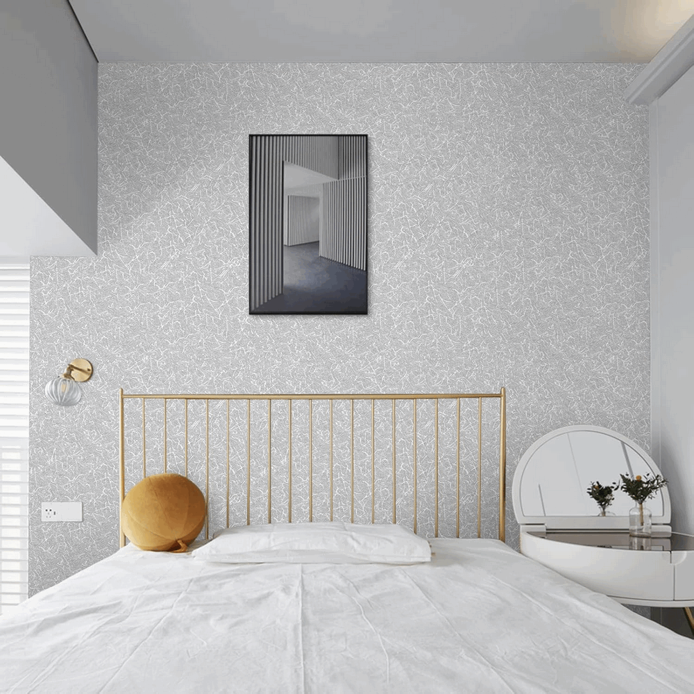 Folie decorativa autoadeziva pentru mobilier, Gri, 30x300 cm, SAAD [5]