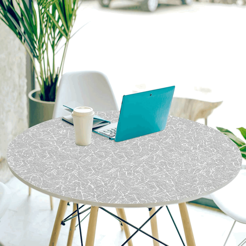 Folie decorativa autoadeziva pentru mobilier, Gri, 30x300 cm, SAAD [7]