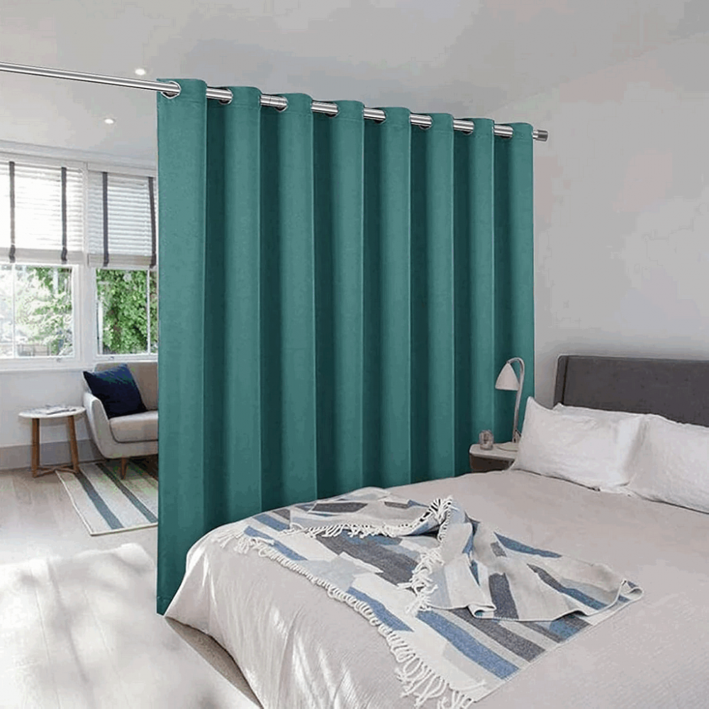 Galerie simpla extensibila pana la 116 cm, metal, diametru 25 mm, argintiu, Inflation, AP3B [6]
