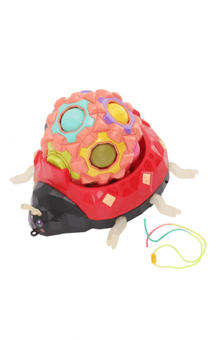 Gărgărița Puzzle Ball cu LED, cu franghie de tras, antistres si distractie [2]