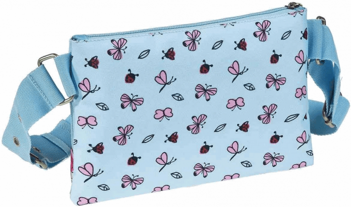 Geanta de umar Busquets Country Mini, 24x16x2,5 cm, culoare albastru [2]